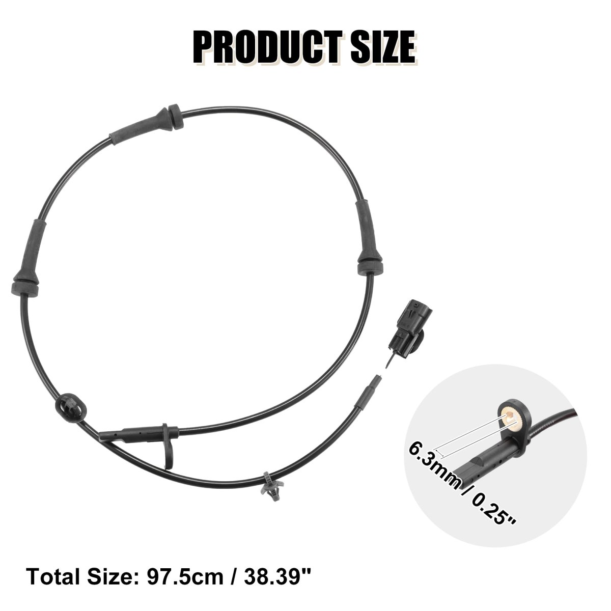 47900-3ta1a Abs Wheel Speed Sensor Rear Right Left For Nissan Altima 2014-2018