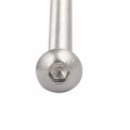 Uxcella M3x45mm 304 Stainless Steel Button Head Hex Socket Cap Screws Fastener 60pcs