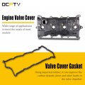 Ocpty Valve Cover Gasket Set Covers Replacement Fit For Nissan Rogue 13264jg30a 2008-2012 Qr25de