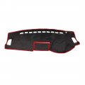 X Autohaux Car Dashboard Cover Nonslip Black Red Dash Mat Sun Pad For Mazda 6 2009-2012