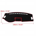 X Autohaux Car Dashboard Cover Nonslip Black Red Dash Mat Sun Pad For Mazda 6 2009-2012