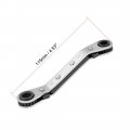 Uxcell Reversible Ratcheting Wrench 7mm X 8mm Offset Double Box End Cr-v