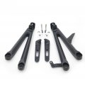 Httmt- Black Rear Passenger Footrest Bracket Compatible With Cbr1000rr 2004 2005 2006 2007 P N Mt390-015-black