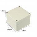 Uxcell 120 X 90mm Electronic Abs Plastic Diy Junction Box Enclosure Case Grey