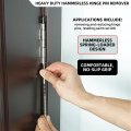 3 Pcs Spring Nail Set And Counter Punch Carbon Steel Loaded Design 3500psi Striking Force Door Pin Removal Tool For Wood Metal