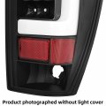 Hecasa Tail Lights Compatible With 2002-2006 Chevy Chevrolet Avalanche 1500 2500 Led Tube Bar Replacement For Gm2800153