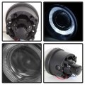 Acanii For 2005-2009 Dodge Charger Caravan Caliber Nitro Smoked Lens Led Halo Projector Fog Lights Lamps Assembly