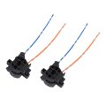 2pcs Headlight H7 Socket Plugs Dc12 To 24v Connector Adapter Wiring Harness Replacement For Outlander 