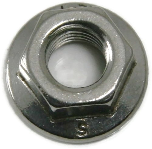 Serrated Flange Nuts 18 Stainless Steel 8 32 344 Flats X 203 In Thick 100 Pieces
