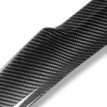 V-style Rear Car Trunk Lid Spoiler Wing Compatible With Nissan Altima 2016-2018 Glossy Black Carbon Fiber