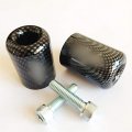 Hongk- Hand Bar Ends Compatible With Kawasaki Ninja Ex250 Ex500 Ex650r Zx6r-636 Zrx1100 Carbon B01bw4ss38