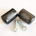 Hongk- Hand Bar Ends Compatible With Kawasaki Ninja Ex250 Ex500 Ex650r Zx6r-636 Zrx1100 Carbon B01bw4ss38