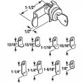 Prime-line S 4531 Mailbox Lock Replacement Multipurpose For Several Brands A Na-14 Keyway Opens Counter-clockwise With 90a