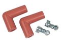 Msd 3325 Spark Plug Wire Boot And Terminal Set Of 2 