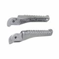 Alveytech Silver Footrest Pegs For The Coleman Bt200x Ct100u Ct200u Trail Ct200u-ex Ct200u-exr 196cc 6 5 Hp Mini Bike Kit