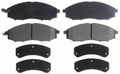 Raybestos Sgd830m Service Grade Semi-metallic Disc Brake Pad Set 