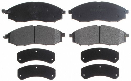 Sgd830m Service Grade Semi-metallic Disc Brake Pad Set For Rear Truck Silver