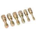 49pcs Thread Repair Tool Set Unc Unf Metric Size Restorer Kit Chaser 