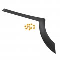 Secosautoparts 87732d3000 Rear Right Side Door Wheel Arch Flare Molding Fit Hyundai Tucson 2016-2020 Us