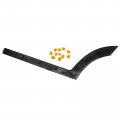 Secosautoparts 87732d3000 Rear Right Side Door Wheel Arch Flare Molding Fit Hyundai Tucson 2016-2020 Us