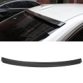 1pc Rear Window Roof Spoiler Carbon Fiber Glossy Black For 2012-2018 Bmw F30 F80 3-series Sedan 