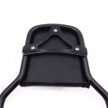 Httmt- Us-tghd-sbb049-bk2- Passenger Sissybar Upright Black Compatible With 2018-2020 H-d Softail Slim Street Bob Deluxe