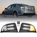 Usr 04-08 Ua6 Tl Clear Tail Light With 4 Led Bulbs Upgrades A Replacement Lamps Covers Set Left Right For 2004-2008 Acura Base 