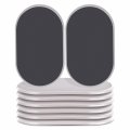Reusable Large Furniture Movers Sliders For Carpet And Hardwood Floors-8 Pack 9-1 2 Oval Moving Pads Protector Heavy Duty Sofa 