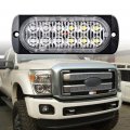 Universal 36w 12-led Warning Emergency Construction Flashing Strobe Light Bar Surface Mount 12v-24v 1pc Amber White