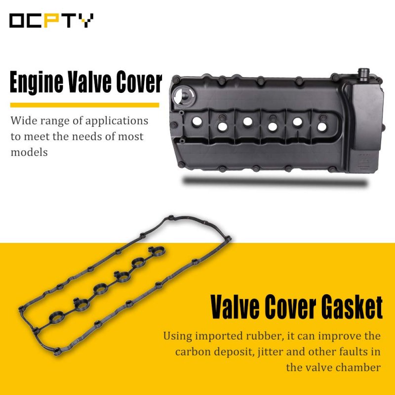 Valve Cover Gasket Set And Assembly For 2007 2010 Audi Q7 2009 2016 Vw Cc 2006 Passat 2017 Touareg 03h103429d 03h103429c