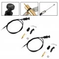 Topteng 2pcs Motorcyce Carburetor Choke Cable Plunger Kit Fits For Honda Rancher 350 Trx350fe 4x4 Es Trx350fm S Trx350te 2x4