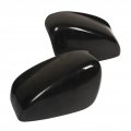 Glossy Black Side Mirror Cover Caps 1pair Car Rearview Covers Door Wing Cap Replacement For Accord 2008a 2012