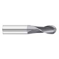 1 32 2 Flute Ball Nose Standard Carbide End Mill Tialn Coated 