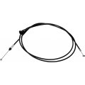 Hood Release Cable For Scion Xb 2008 2015 1 2mm Steel With Plastic Outer Material Replaces 5363012640 73 In Length 