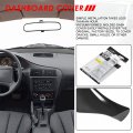 Auto Dynasty Front Molded Dash Board Panel Cover Cap Overlay Compatible With Chevy Cavalier 95-05 Graphite