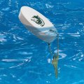 Graphics More Michigan State Sparty Head Floating Keychain Oval Foam Fishing Boat Buoy Key Float