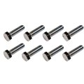 Hex Head Cap Screws Steel Zinc Silver Coarse Thread 1 2-13 By 1-3 4 In 8 Piece Set Alx-pau-rb-803-417-cl360a50 