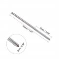 Uxcell Chucking Reamer 2mm H8 Hss Lathe Machine 4 Straight Flutes Round Shank Milling Cutting Tool Metric Reaming Drill Bit For