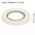 Uxcell 3pcs 10mm 0 4 Inch Wide 20m 21 Yards Masking Tape Painters Rolls White