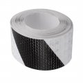 Aexit White Black Electrical Equipment Honeycomb Reflective Conspicuity Tape 5cm Width 10m Length