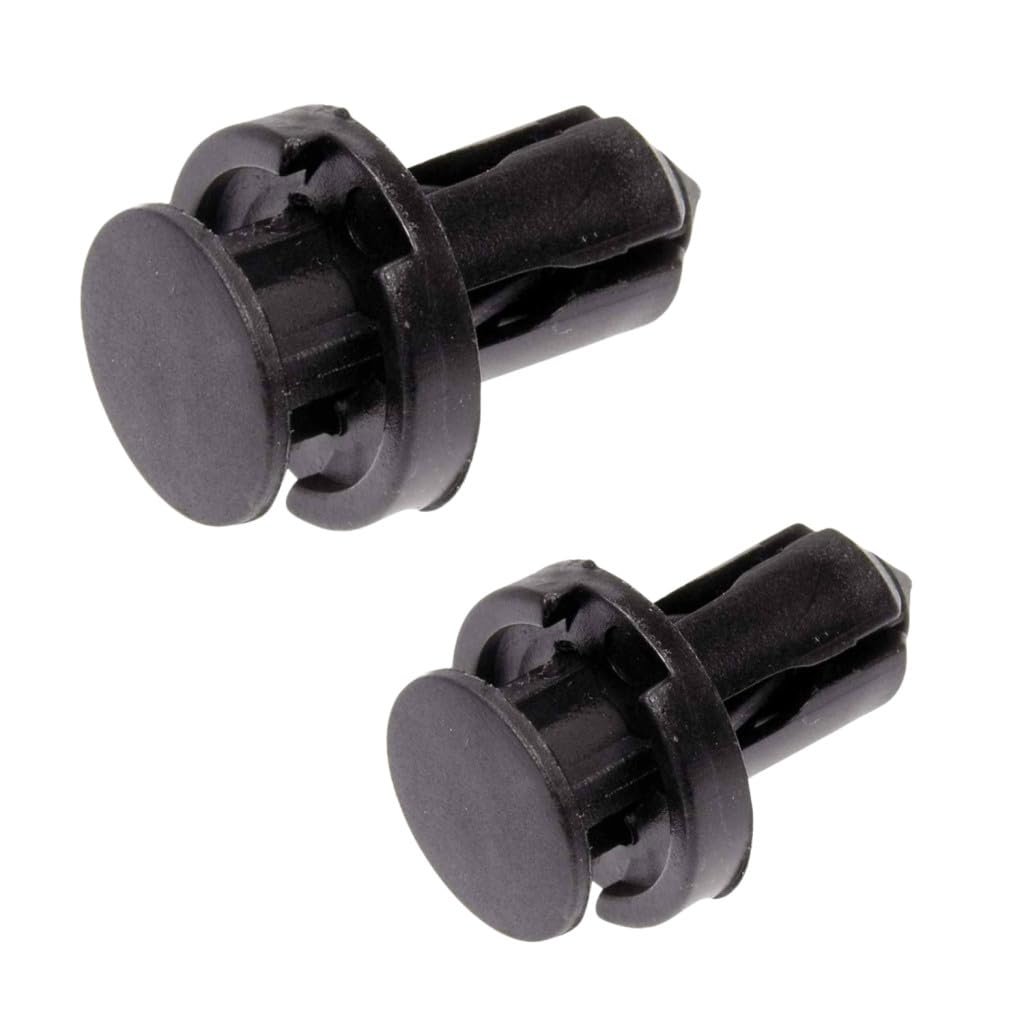Splash Shield Retainers For Nissan Maxima 2016 2017 2018 2019 Black Plastic Fasteners 2 Pieces Fits 1553-09241 0 51 In Head