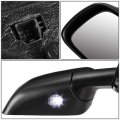 Auto Dynasty Fo1321245 Factory Style Passenger Right Side Mirror Manual Folding Heated Glass Power Adjustment Puddle Light