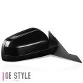 Auto Dynasty Fo1321245 Factory Style Passenger Right Side Mirror Manual Folding Heated Glass Power Adjustment Puddle Light
