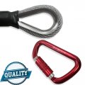 Httmt Climbing Rope1 2 X 8 Steel Core Lanyard Kit Flipline Swivel Snap Hook Fixed Pin Rope Grab