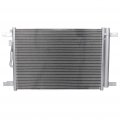 Ocpty Aluminum A C Condenser Replacement Fit For 2015-28 Volkswagen Golf 4l 2015-2018 1 8l 2015 2 0l 2017-2019 Alltrack 1