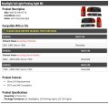 Headlight Tail Light Parking Kit 6 Piece Set For 1999-2003 Gmc Sierra 1500 With Fleetside Bed