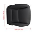 Perforated Front Driver Side Bottom Seat Cover Replacement For Acura Rdx 2007 2012 Black Artificial Leather Direct