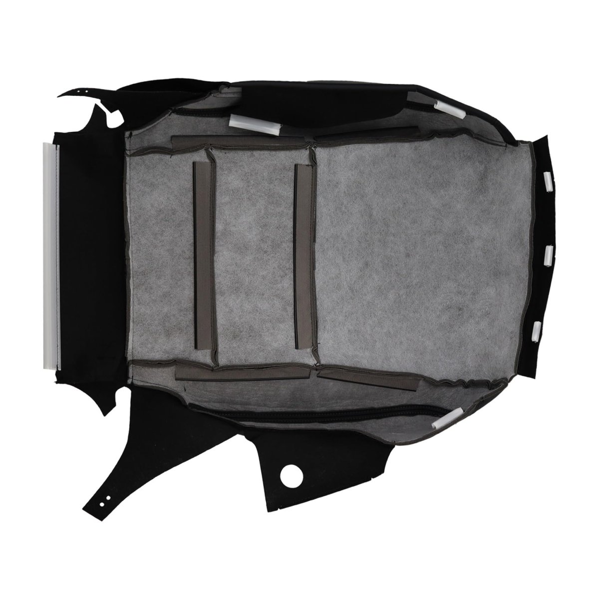 Perforated Front Driver Side Bottom Seat Cover Replacement For Acura Rdx 2007 2012 Black Artificial Leather Direct