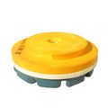 Snail Lock Edge Polishing Disc 4 In 400 Grit For Granite Marble And Engineered Stone Fine Commercial Industrial Application 