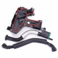 06h103495 Pcv Engine Crankcase Vent Valve Oil Separator With Breather Hose Kit For Audi Tt A3 A4 A5 Q5 And Vw Golf Gti Jetta 